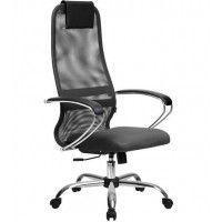 Кресло Metta SU-BK131-8 (BK-8) Комплект Ch темно-серый (уценка 1 шт.)