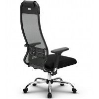 Кресло Metta SU-1-BK (CH комплект 18/2D) серый купить в Минске