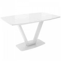 Стол LISTVIG Лотус раздвижной со стеклом, 1300(1700)*750*800 купить в Минске