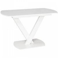 Стол LISTVIG РЕАЛ раздвижной со стеклом, 120(152)*70 купить в Минске Стол LISTVIG РЕАЛ раздвижной со стеклом, 120(152)*70 купить в Минске