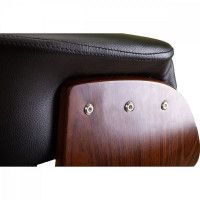 Стул барный AksHome ROSSI (Росси) черный/хром купить в Минске Стул барный AksHome ROSSI (Росси) черный/хром купить в Минске