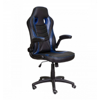 Кресло поворотное AksHome JORDAN (Джордан) синий+черный