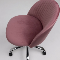 Кресло AksHome SIRENA (Сирена) велюр/коралловый купить в Минске