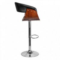 Стул барный AksHome ROSSI (Росси) черный/хром купить в Минске Стул барный AksHome ROSSI (Росси) черный/хром купить в Минске