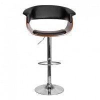 Стул барный AksHome ROSSI (Росси) черный/хром купить в Минске Стул барный AksHome ROSSI (Росси) черный/хром купить в Минске