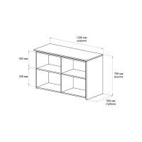 Угловой поворотный стол ДОМУС СТР03 кашемир купить в Минске