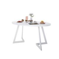 Обеденный стол ДОМУС Диннер-2 белый/белый купить в Минске