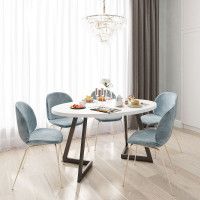 Обеденный стол ДОМУС Диннер-2 белый/черный