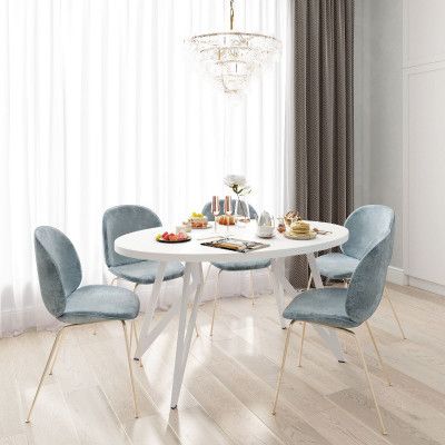 Обеденный стол ДОМУС Оригами-2 белый/белый купить в Минске