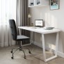 Письменный стол ДОМУС СП013  (белое подстолье)  136X66см