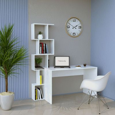 Письменный стол ДОМУС Тауэр белый купить в Минске