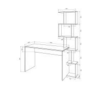 Письменный стол ДОМУС Тауэр белый купить в Минске