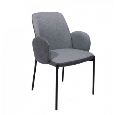 Стул МИЛ, Серый Florida Grey-Steel/черный купить в Минске