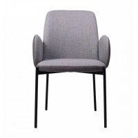 Стул МИЛ, Серый Florida Grey-Steel/черный купить в Минске