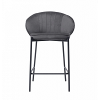 Стул полубарный LISTVIG ДЕНИ, Серый Confetti stone/черный купить в Минске