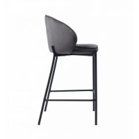 Стул полубарный LISTVIG ДЕНИ, Серый Confetti stone/черный купить в Минске