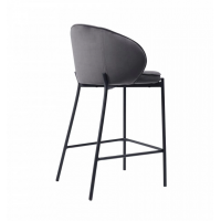 Стул полубарный LISTVIG ДЕНИ, Серый Confetti stone/черный купить в Минске