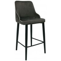 Стул полубарный LISTVIG КАМИ, Серый Confetti stone/черный Стул полубарный LISTVIG КАМИ, Серый Confetti stone/черный