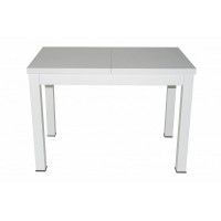 Стол ONE (СОО) раздвижной обеденный, 1100(1490)*670*760 белый мат купить в Минске Стол ONE (СОО) раздвижной обеденный, 1100(1490)*670*760 белый мат купить в Минске