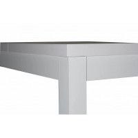 Стол ONE (СОО) раздвижной обеденный, 1100(1490)*670*760 белый мат купить в Минске Стол ONE (СОО) раздвижной обеденный, 1100(1490)*670*760 белый мат купить в Минске