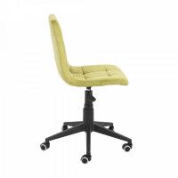 Стул поворотный Алвест AV 246 оливковый бархат H-25/черный пластик купить в Минске