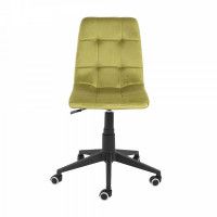 Стул поворотный Алвест AV 246 оливковый бархат H-25/черный пластик купить в Минске