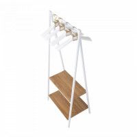 Стойка для одежды AKSHOME CAPELLA, (белый/коричневый) купить в Минске Стойка для одежды AKSHOME CAPELLA, (белый/коричневый) купить в Минске