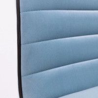 Стул барный AksHome CAPRI, (пыльный голубой велюр HCJ-43/хром) купить в Минске Стул барный AksHome CAPRI, (пыльный голубой велюр HCJ-43/хром) купить в Минске