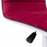 Стул барный AksHome CAPRI, (винный велюр HCJ-35/хром) купить в Минске Стул барный AksHome CAPRI, (винный велюр HCJ-35/хром) купить в Минске