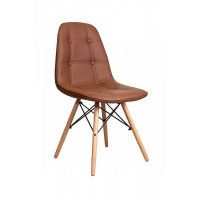 Стул AksHome Kord (Корд) коричневый/дерево купить в Минске