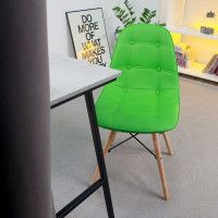 Стул AksHome Kord (Корд) зеленый/дерево купить в Минске