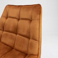 Стул AksHome LINX, полубарный, кирпичный велюр G062-24/черный купить в Минске