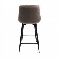 Стул AksHome LINX, полубарный, бежевый велюр G062-13/черный купить в Минске