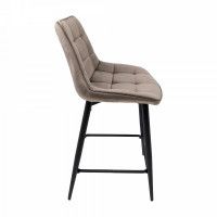 Стул AksHome LINX, полубарный, бежевый велюр G062-13/черный купить в Минске