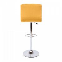 Стул барный AksHome LOGOS (Логос) медовый велюр HCJ-22/хром купить в Минске