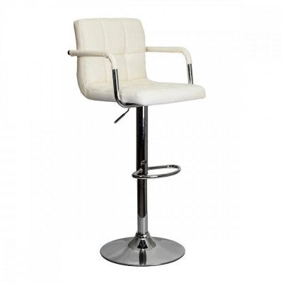 Стул барный AksHome OREGON (Орегон) кремовый/хром купить в Минске