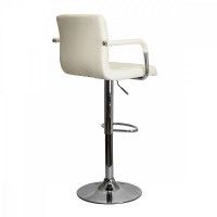 Стул барный AksHome OREGON (Орегон) кремовый/хром купить в Минске