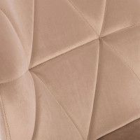 Стул AksHome RIO светло-коричневый велюр HCJ-11/бук купить в Минске