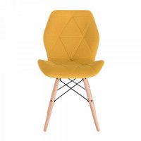 Стул AksHome RIO желтый велюр/бук купить в Минске Стул AksHome RIO желтый велюр/бук купить в Минске