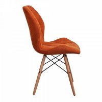 Стул AksHome RIO ткань оранжевый JH09-19/бук купить в Минске Стул AksHome RIO ткань оранжевый JH09-19/бук купить в Минске