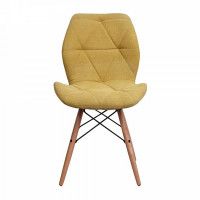 Стул AksHome RIO ткань бледно-желтый JH09-15/бук купить в Минске