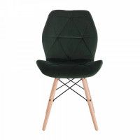 Стул AksHome RIO темно-зеленый велюр/бук купить в Минске