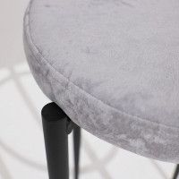 Табурет SВ-14, полубарный, серый Grand-11/черный купить в Минске Табурет SВ-14, полубарный, серый Grand-11/черный купить в Минске