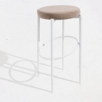 Табурет SВ-14, полубарный, бежевый Бонита6/белый купить в Минске