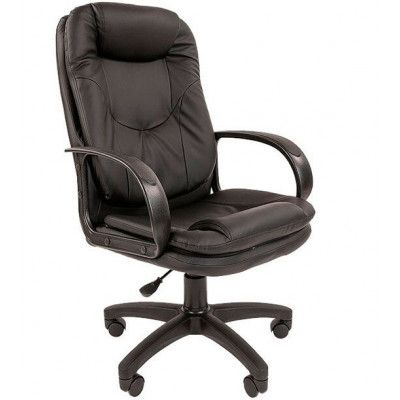 Кресло офисное Chairman Стандарт СТ-68 (экокожа, черный) купить в Минске