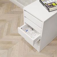 Тумба с ящиками ДОМУС Квадро-1 белый купить в Минске