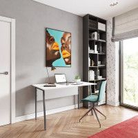 Письменный стол ДОМУС Старк 130х68 белый купить в Минске