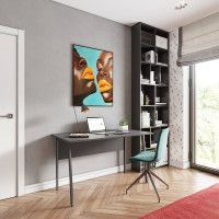 Письменный стол ДОМУС Старк 110х60 серый купить в Минске