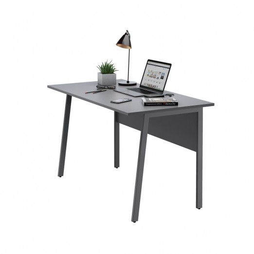 Письменный стол ДОМУС Старк 130х68 серый