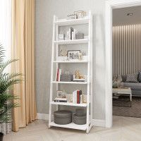 Стеллаж ДОМУС Урбан-1 белый/металл белый 190.6х66